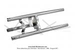 Corps de fourche tlescopique chrom - Eco - pour Peugeot 103 MVL / Vogue (...)