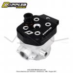 Cylindre / Piston / Culasse (Kit) Doppler ER1 - 39mm - 50cc - T6  boosters - pour Mobylettes MBK 51 (AV10)  refroidissement liquide H2O