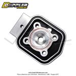 Cylindre / Piston / Culasse (Kit) Doppler ER1 - 39mm - 50cc - T6  boosters - pour Mobylettes MBK 51 (AV10)  refroidissement liquide H2O