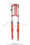Fourche tlescopique rouge pour Peugeot 103 SP / SPX / RCX / CLIP (...)