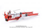 Fourche tlescopique rouge pour Peugeot 103 SP / SPX / RCX / CLIP (...)