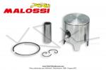 Piston complet Malossi - 40mm - 50cc - Lettre 0 - axe de 12mm -  1 segment chrom pour kits MALOSSI MHR MG2 / MG3