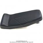 Selle longue bi-place noire avec tube pour Peugeot 103 / MBK 51 / PUCH