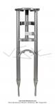 Fourche tlescopique grise pour Peugeot 103 M / MV / MVL / Z (...)