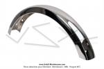 Garde-boue arrire - Acier chrom - Polissage / Chromage PREMIUM (Haut de Gamme) - pour Peugeot 103 SP