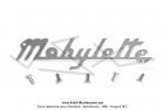 Monogramme aluminium de carters latraux  Mobylette  de Mobylette Motobcane / Motoconfort