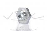 Ecrou de volant-magntique (Rotor) - Tte hexagonale - M11x100 -  droite - pour Mobylette Motobcane / Motoconfort (AV7 / AV10)  allumage  rupteur