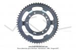 Couronne int.98mm - 56 dents - cambrure 7mm - CHARVIN France - pour Mobylette Motobcane / Motoconfort / MBK (Zingue)
