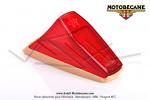 Cabochon de feu rouge - Officiel Motobcane - pour Mobylettes Motobcane / Motoconfort 88 / Cady / SP 94TT / SP 93 (...)