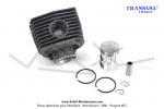 Cylindre / Piston complet - Transval - 39mm - 50cc - pour Mobylettes Motobcane Motoconfort MBK 88 / 40 / 50 (...) (AV7)