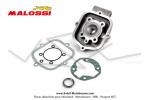 Culasse Malossi  refroidissement liquide - 45,5mm - 70cc - Haute compression - avec trou pour dcompresseur - pour Mobylettes Motobcane / MBK 51 (AV10)