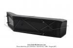 Selle longue en mousse noire pour Mobylette Motobcane Motoconfort D55 / 51 Le Mans