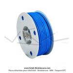 Gaine de frein - de starter - d'acclrateur - de dcompresseur - 5mm (pour cbles 15/10 max) - Tflonne - Couleur Bleue (le mtre)