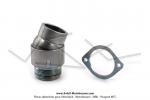 Rotule de pot d'chappement type NINJA - Fixation  vis M32x150 - 32mm - pour Mobylette Motobcane / MBK 51 / 88 (...)