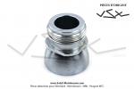 Rotule de pot d'chappement type Ninja F50 - Fixation  vis - pour Mobylette MBK 51