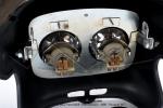 Bulle / Tte de fourche avec double-optique de phare - Noire - Adaptable sur Peugeot 103 / Mobylette MBK 51
