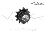 Pignon cannel de transmission - Cannelures courtes - 11 dents 415 - pour poulie  embrayage Racing G3 VSX / G3 BIDALOT