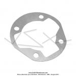 Cale d'embase de cylindre - 1mm - pour Mobylette MBK 51 / 881 (AV10)