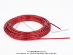 Gaine de frein - de starter - d'acclrateur - de dcompresseur - 5mm - Couleur Laser Rouge (le mtre)