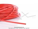 Gaine de frein - de starter - d'acclrateur - de dcompresseur - 5mm - Couleur Rouge (le mtre)