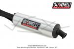 Pot d'chappement Giannelli Sport -   Black Edition  - Silencieux alu - pour Peugeot 103 SPX / RCX