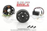 Allumage MVT Millenium EXT103 (Rotor externe) - avec fonction clairage 6V - pour Peugeot 103 MVL / SPX / RCX (en remplacement de l'allumage lectronique d'origine - pour vilebrequin  Petit cne)