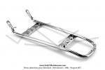 Porte-bagage chrom pour Peugeot 103 SP (Entraxe Origine Peugeot)