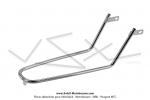 Tringle de garde-boue arrire chrome pour Peugeot 103 MVL / Vogue (...)