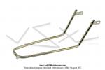 Tringle de garde-boue arrire nickele pour Peugeot 103 MVL / Vogue (...) 