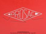 Sacoches  Prosac  P01 Rouges SoleX  02  - Finitions  liserets Gris clair - Coins Rouges - Fixation  crochets - Spciales pour VloSoleX 3800 Luxe Rouge (la paire)