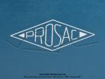 Sacoches Prosac P01 Bleu SoleX  06  - Finitions  Vichy - Fixation  crochets -  Prosac  - Spciales VloSoleX (la paire)