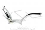 Cadre chrom - Standard EXPORT - rservoir 3,7 litres - pour Peugeot 103 SP / MVL / Excalibur (...) avec allumage  rupteur