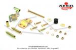 Fixation de pot d'chappement KENJI sur bras oscillant rond