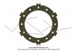 Disque d'embrayage - Renforc - 12 trous - pour Peugeot 101 / 102 / 103 / 104 / 105 / BB