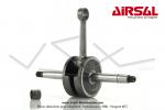 Vilebrequin (Embiellage) Airsal - type Origine - Pas  droite - pour Mobylette Motobcane / MBK 51 / 41 / 881 (AV10)