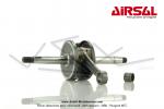 Vilebrequin (Embiellage) Airsal - type Origine - Pas  droite - pour Mobylette Motobcane / MBK 51 / 41 / 881 (AV10)