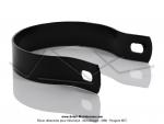 Collier de pot d'chappement - Noir - pour Peugeot 101 / 102 / 103 / 104 (livr sans la vis)