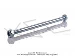Axe moteur + crou nylstop - M10x100 - pour Peugeot 103 SP / MVL (3,7 litres)