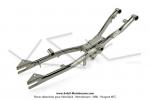 Bras oscillant long Chrom -  patte de ressort moteur visse - pour Peugeot 103 SP / MVL