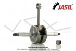 Vilebrequin (Embiellage) JASIL - Electronique - Masses pleines - pour Mobylette Motobcane / MBK 51 (AV10)