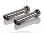 Repose-pieds chroms pour Peugeot 103 / Mobylettes Motobcane / MBK 51 (...)