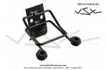 Support infrieur de radiateur + silent-blocs pour Peugeot 103 SPX / RCX (Phase 2)