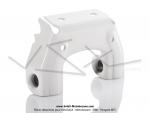 Support d'amortisseurs - Blanc - pour Peugeot 103 SP / MVL