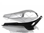 Carnages (Capotages / Carters) latraux - Gris - pour Peugeot 103 SPX / RCX (phase 2)