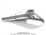 Carnages (Capotages / Carters) latraux - Gris - pour Peugeot 103 SPX / RCX (phase 2)