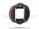 Mchoires de frein  tambour 80mm x 18mm Leleu pour Mobylettes Motobcane / Motoconfort / MBK 51 / Peugeot 103 / SoleX 3800 Motobcane (la paire)