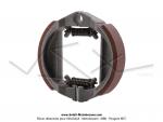 Mchoires de frein  tambour 80mm x 18mm Leleu pour Mobylettes Motobcane / Motoconfort / MBK 51 / Peugeot 103 / SoleX 3800 Motobcane (la paire)