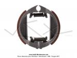 Mchoires de frein  tambour 80mm x 18mm Leleu pour Mobylettes Motobcane / Motoconfort / MBK 51 / Peugeot 103 / SoleX 3800 Motobcane (la paire)