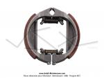 Mchoires de frein  tambour 80mm x 18mm Leleu pour Mobylettes Motobcane / Motoconfort / MBK 51 / Peugeot 103 / SoleX 3800 Motobcane (la paire)