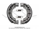 Mchoires de frein  tambour - 110x25mm -  pour Peugeot / Honda (la paire)